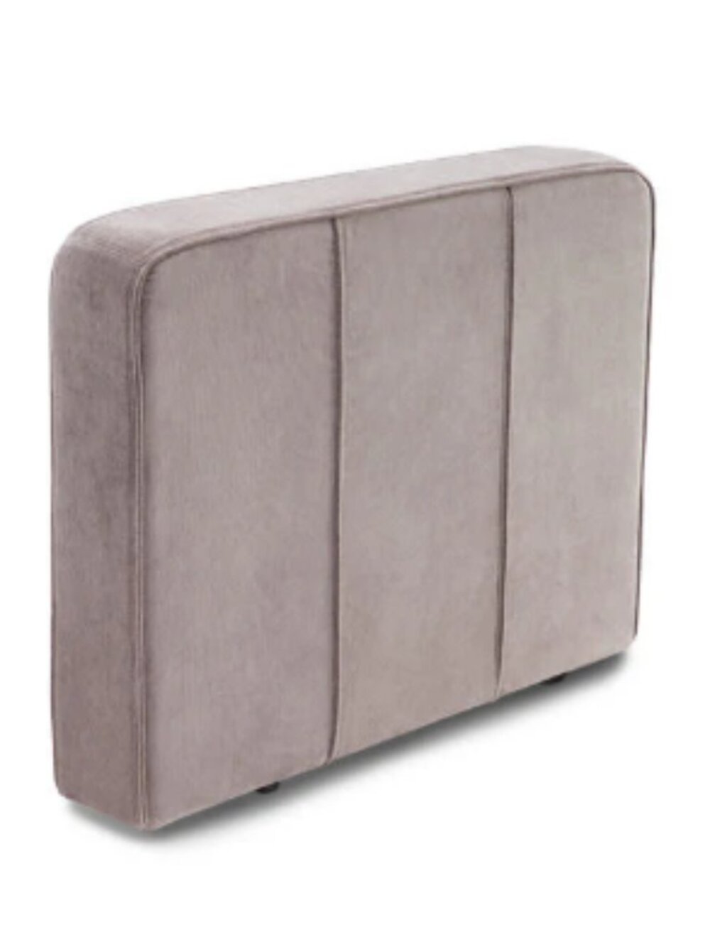 Lovesac Side Cover: Taupe Combed Chenille